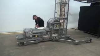 Unitrak Corp Model "S2" Tip Trak Z Style Bucket Elevator Demonstration