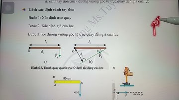 Lý 10 - Moment lực. Điều kiện cân bằng của vật rắn - Quy tắc moment lực - cánh tay đòn