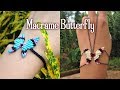 Macrame Butterfly necklace or bracelet tutorial