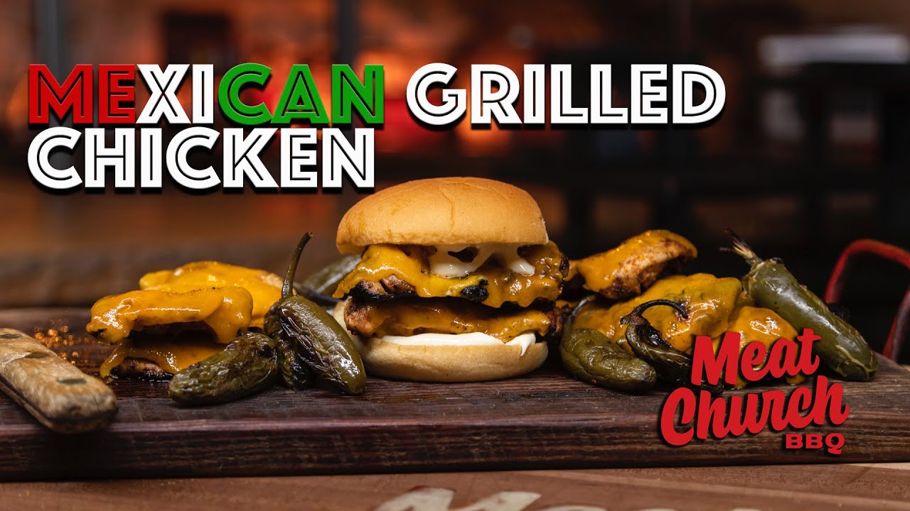 Mexican Grilled Chicken - My New Fav Sandwich! - YouTube