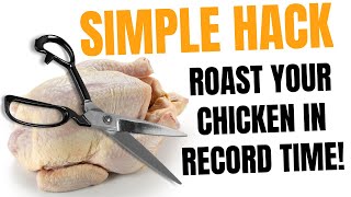 Fastest Way To Cook a Whole Chicken (Spatchcock chicken)
