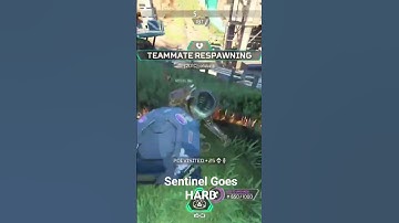 Sentinel goes HARD!! sub for a chance of winning a nessie!#apexlegends #fyp #clutch