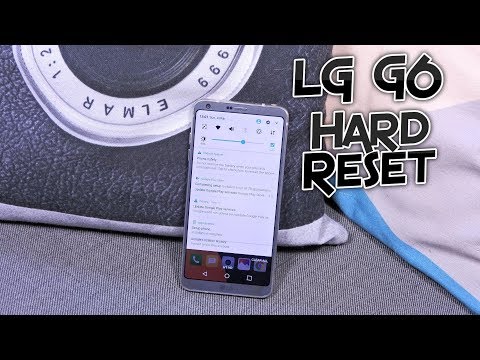 LG G6 - How to perform Hard Reset (Factory Reset) using hardware keys [Tutorial]