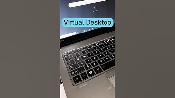 How to Open Virtual Desktop | Shortcut | Win+Ctrl+D | Windows Multitasking Tips