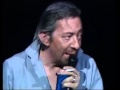 Capture de la vidéo Serge Gainsbourg Au Zenith Concert