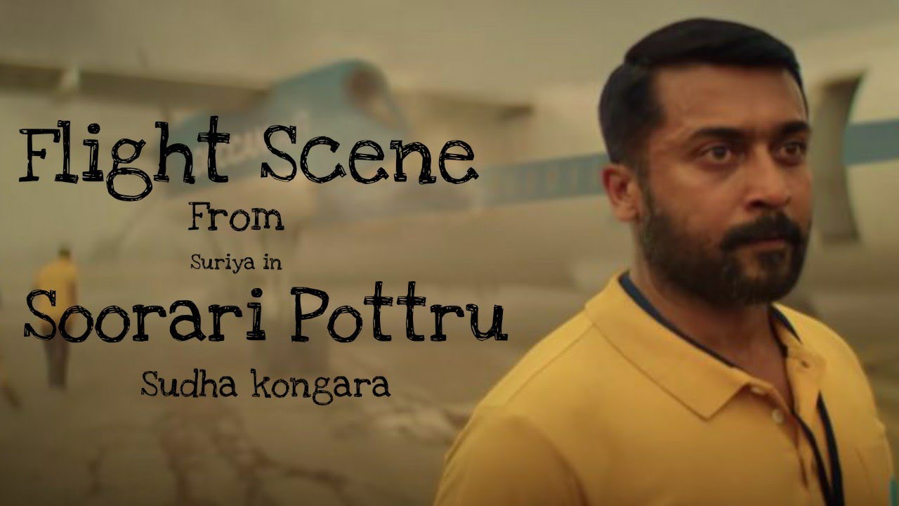 Soorarai Pottru | Flight Scene | Suriya In