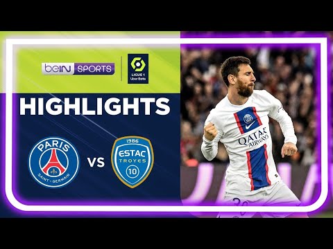 PSG 4-3 Troyes | Ligue 1 22/23 Match Highlights