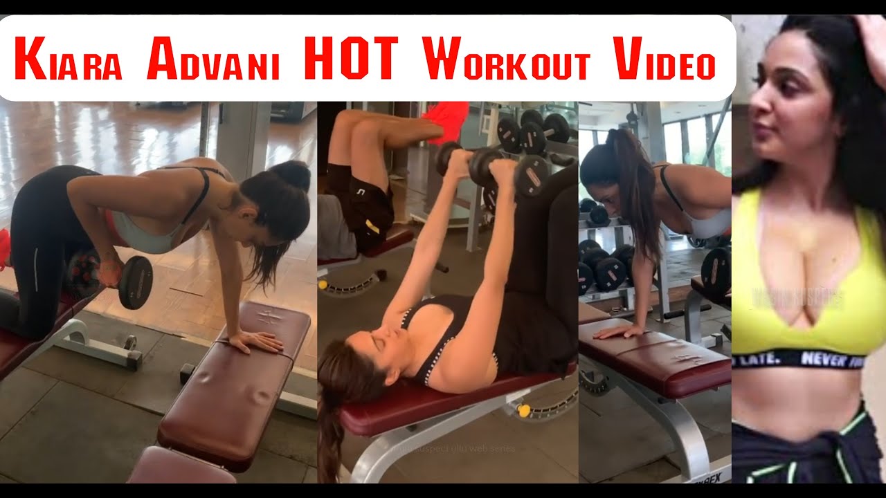 Inspirational Workout Video: Kiara Advani looks super-hot in black yoga  pants and grey sports bra, fans go crazy