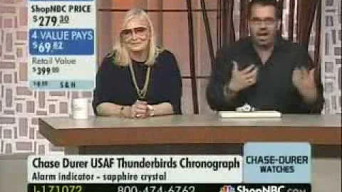 ShopNBC host Jim Skelton talks and talks and talks...
