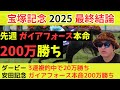先週200万勝ち【宝塚記念2025】最終見解