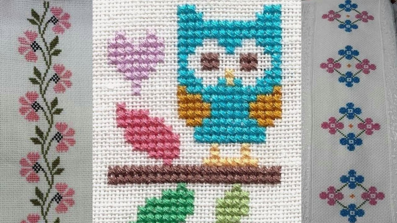 Easy And Amazing Dusutti Design | Cross Stitch Pattern | Ponto Cruz
