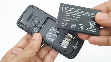 Nokia 215/225 Feature Phone - How to Remove Battery/ Insert SIM /Memory Card