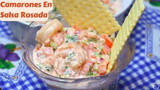 Camarones En Salsa Rosada / Shrimps In Pink Sauce