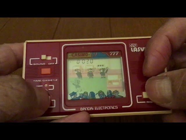 バンダイエレクトロニクス LCD GAME DIGITAL ラスベガス BANDAI GAME