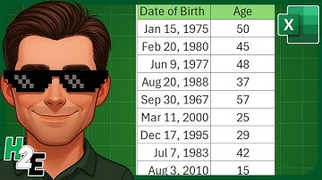 How to Calculate Age in Excel for Birthdays (in Years, Months, or Days!)