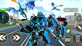 Dragon Robot Formula Car Game Android _ jogo Transformers screenshot 5