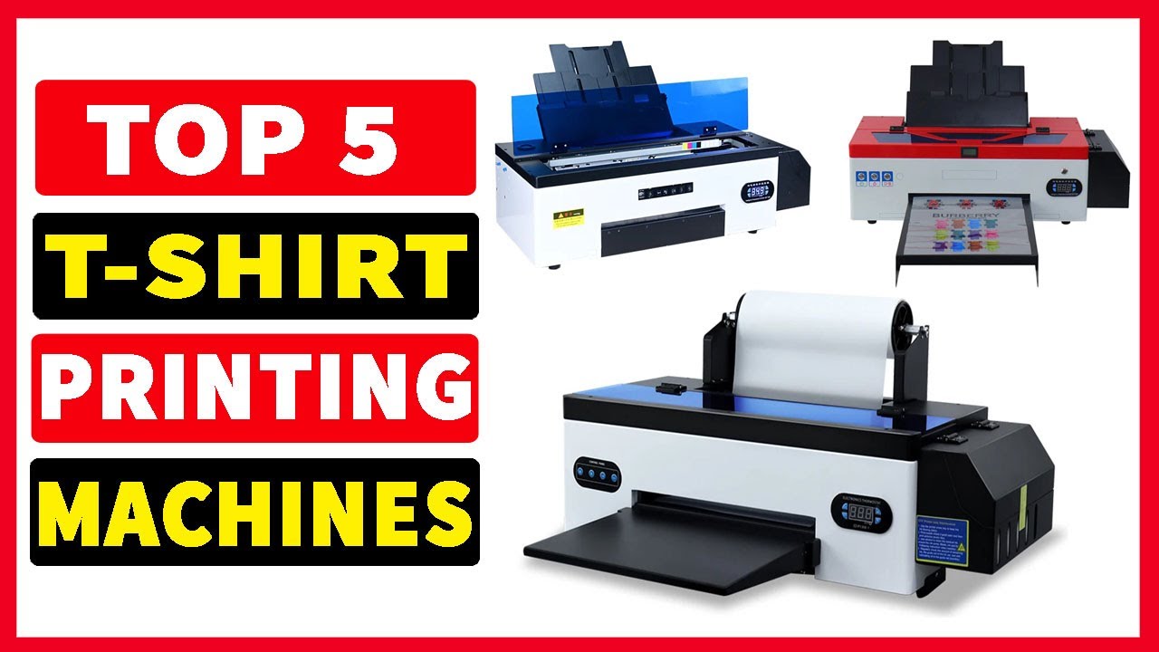 Best T shirt Printers | Top 5 Best T Shirt Printing Machines 2024 - YouTube