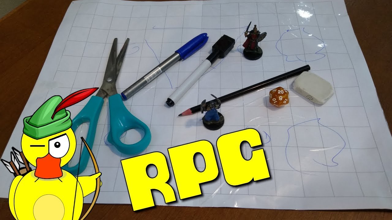 RPG 44 - Como fazer grid riscável baratinho