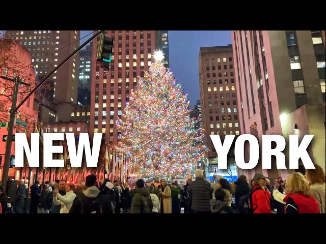 Christmas Tree Lightings in New York 2022 – New York Family