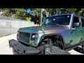 Jeep Wrangler 3m Psychedelic wrap completed