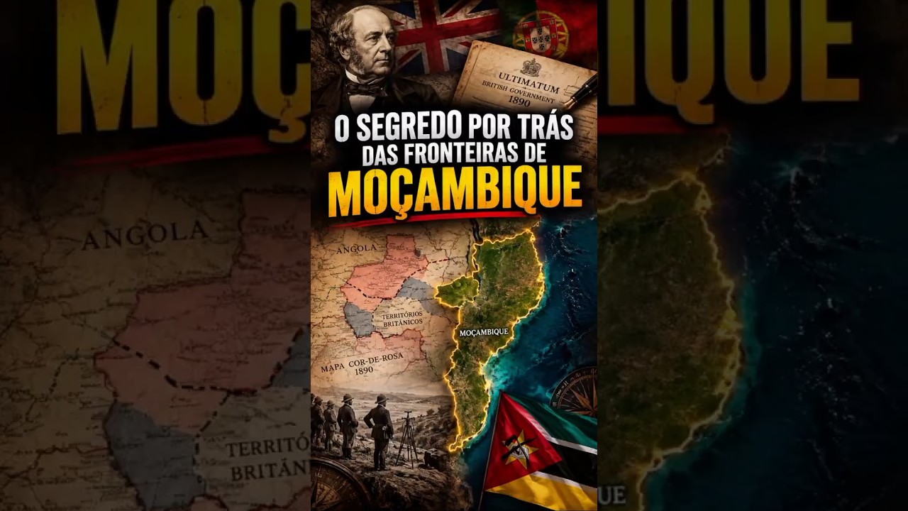 🇲🇿 O SEGREDO POR TRÁS DAS FRONTEIRAS DE MOÇAMBIQUE