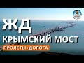 КРЫМСКИЙ МОСТ. ЖД ПОДХОДЫ К КРЫМСКОМУ МОСТУ. МОНТАЖ ЖД ПРОЛЕТОВ МОСТА В КРЫМ. КАПИТАН КРЫМ. 05.02.