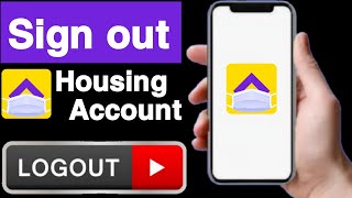 How to sign out housing account||Sign out housing account||Housing account logout||Unique tech 55 screenshot 5