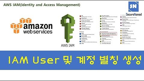 03 AWS 강좌 -  IAM User 및 계정 별칭 생성