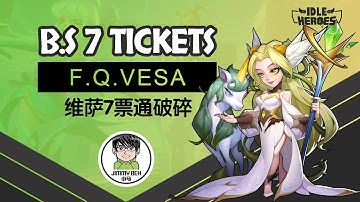 Idle Heroes - Fairy Queen Vesa Can Clear Broken Space With 7 Tickets Too!