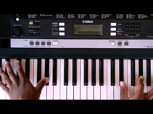 Ndikuthandile by vusi Nova (piano tutorial)
