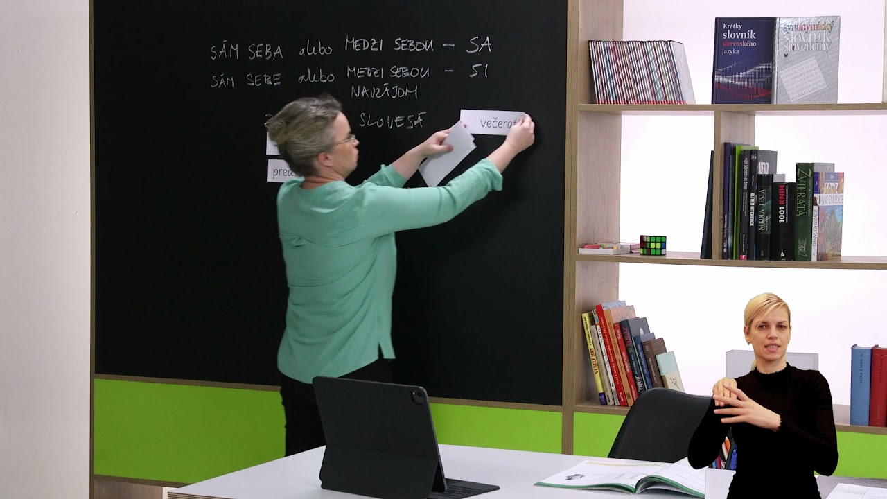 6 SJ GRA 19 Morfológia slovesá zvratné, nezvratné B