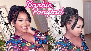 BARBIE PONYTAIL ON SOFT LOCS