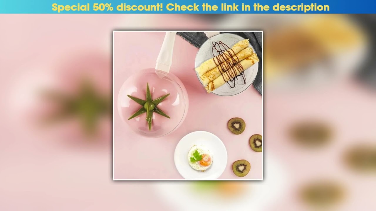 Must Buy Fruit Tomato Shape Frying Pan Cooking Pot Saucepan Induction Cooker Aluminum Cookware Nons