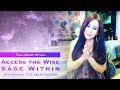 February Full Moon Ritual to Access the Wise Sage Within