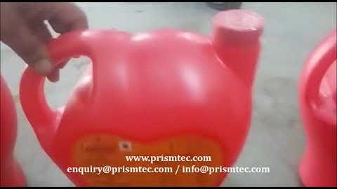 Edible Oil 5 Liter Jerry Can Two Side Labeling Machine