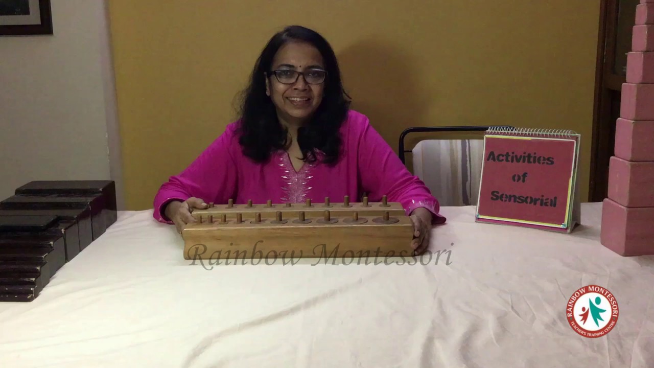 Montessori - Sensorial - Visual sense - Cylinder Blocks