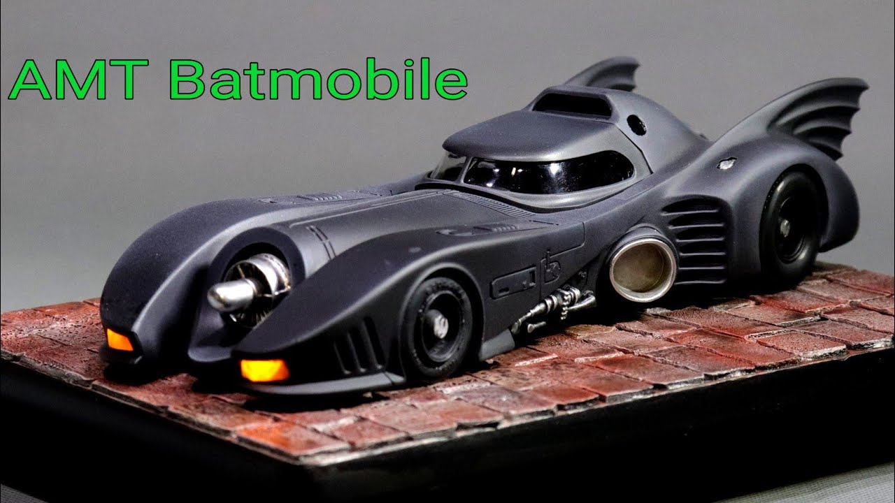 Batmobile AMT model build YouTube