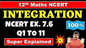 #21 Integration by parts, Class 12 Maths NCERT Chapter 7 Integration NCERT Exercise 7.6 Q1 to Q11