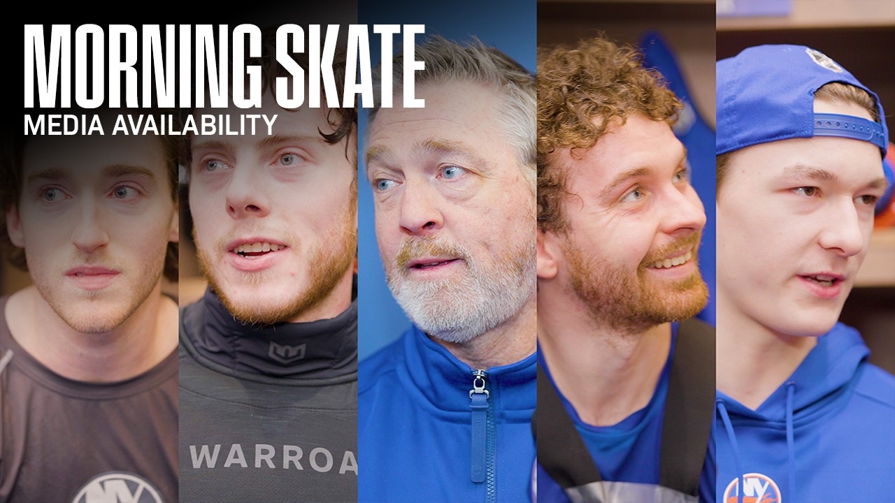 New York Islanders Morning Skate Availability | NYI vs TOR