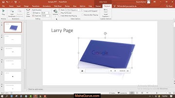 How to Edit Videos in PowerPoint | Video Editing in MS Powerpoint | Powerpoint Tutorial