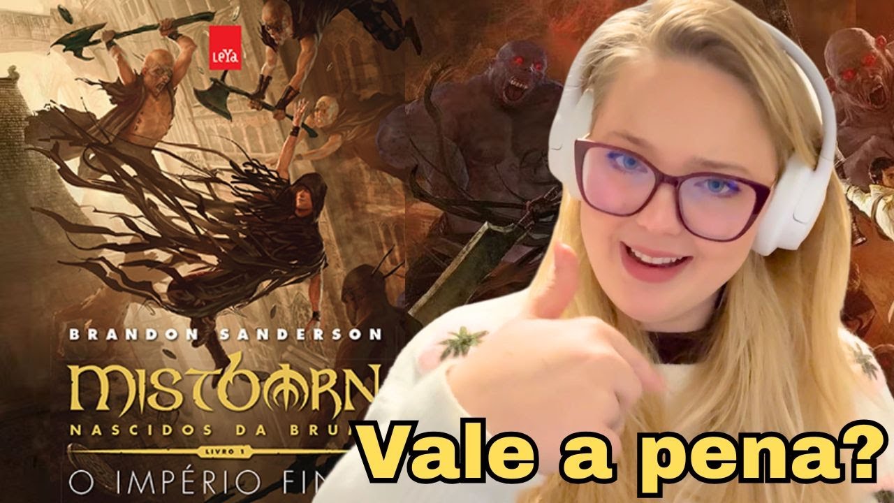 O MELHOR LIVRO DE FANTASIA QUE EU JÁ LI? | Mistborn - @BrandSanderson