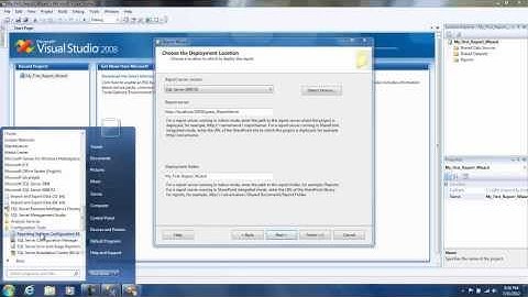 SSRS Tutorials: Lesson 2 - Make my First Report (Wizard based)
