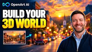 OpenArt AI 3D World Tutorial: Turn Images Into an Entire World!