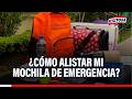 🔴🔵 Simulacro Multipeligro 2026: ¿Cómo alistar mi mochila de emergencia?