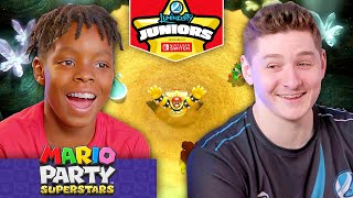 Our star Juniors jump into the Mario Party challenge