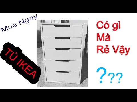 Video Khui hộp tủ hộc IKEA độc lạ 4 ngăn kéo ở Viet Nam - youtube