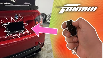 How to Install Fantom Tec Blackout Plate | BMW E90/E92