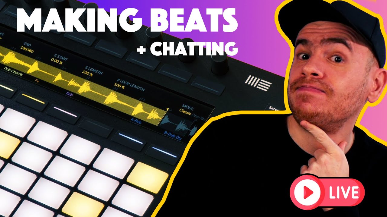 Making Beats With Ableton Live & Push 2 + Chatting - YouTube