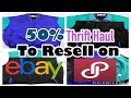 50 off haul to resell on poshmark and ebay  bricks bargains