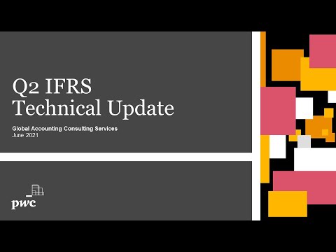 PwC's IFRS technical update video June 2021